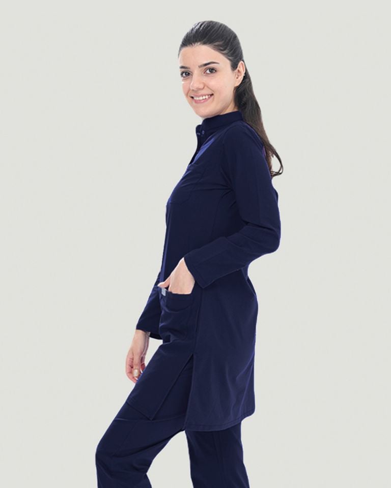 TEK ÜST U- FLEX LİKRALI TESETTÜR S - Lacivert