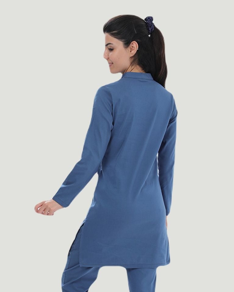 TEK ÜST U- FLEX LİKRALI TESETTÜR S - Indigo