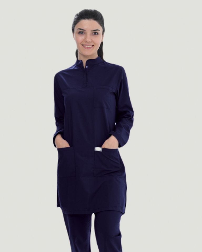 TEK ÜST U- FLEX LİKRALI TESETTÜR M - Lacivert