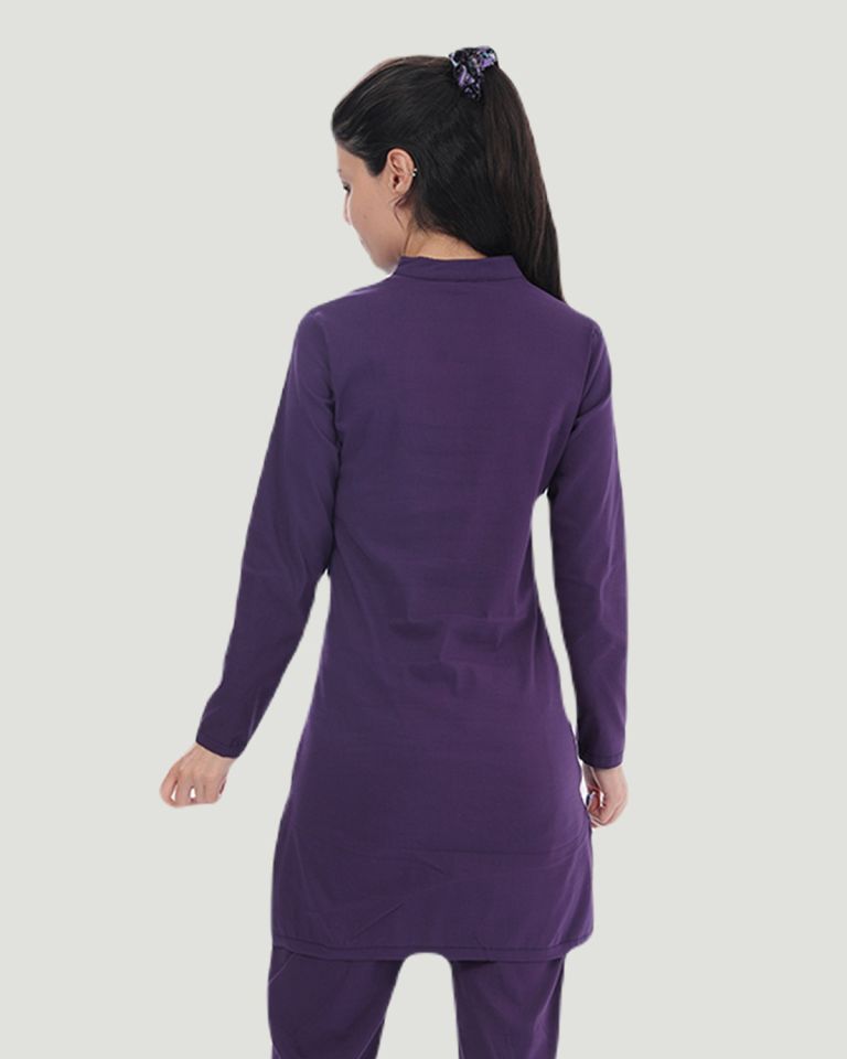 TEK ÜST U- FLEX LİKRALI TESETTÜR Mor - XXL