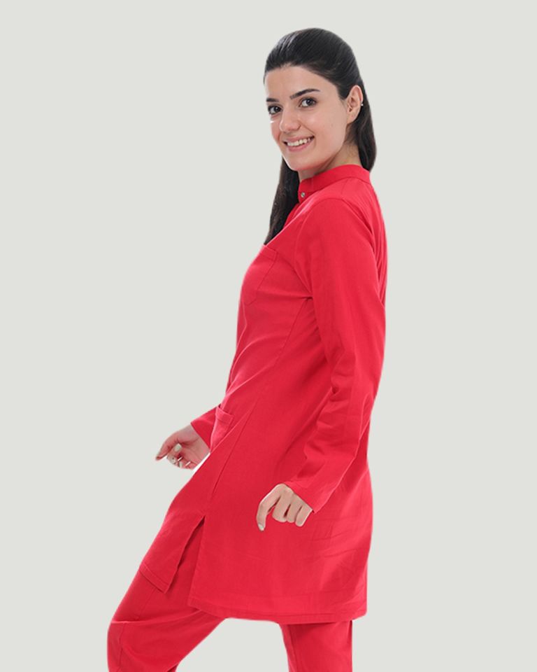 TEK ÜST U- FLEX LİKRALI TESETTÜR S - Kırmızı