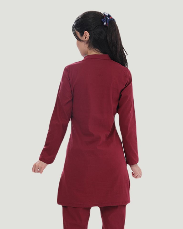 TEK ÜST U- FLEX LİKRALI TESETTÜR S - Bordo