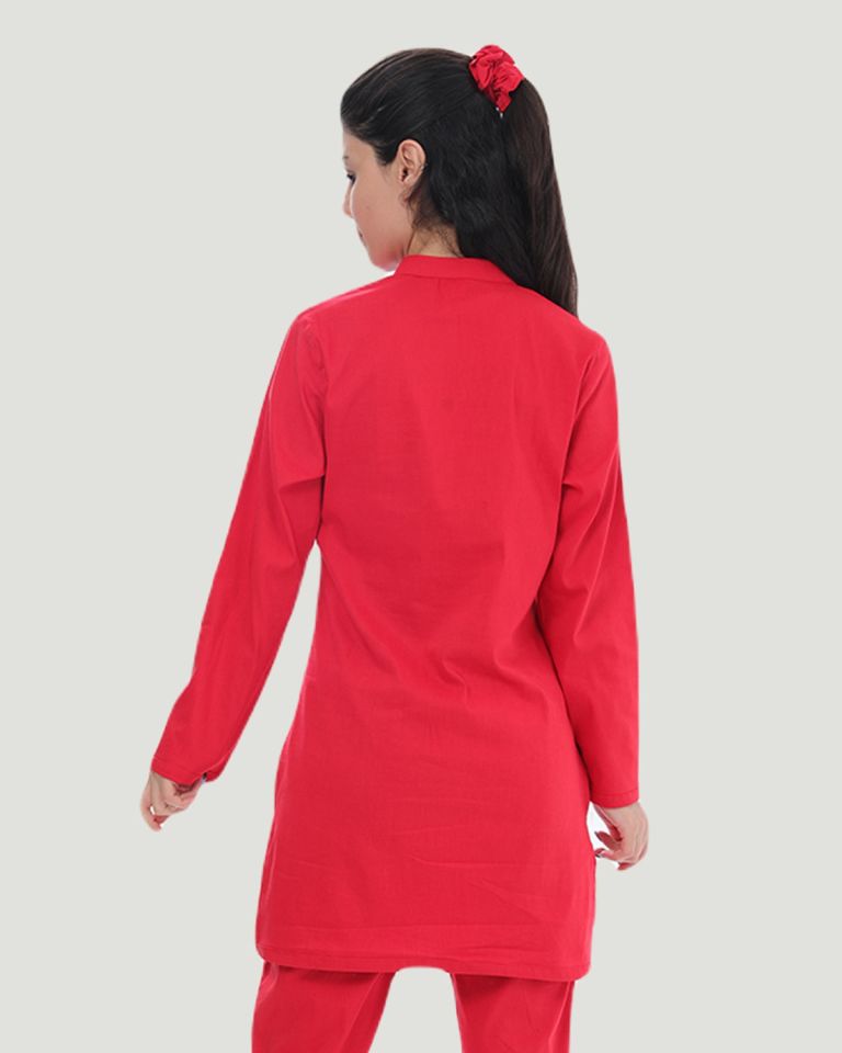 TEK ÜST U- FLEX LİKRALI TESETTÜR M - Kırmızı