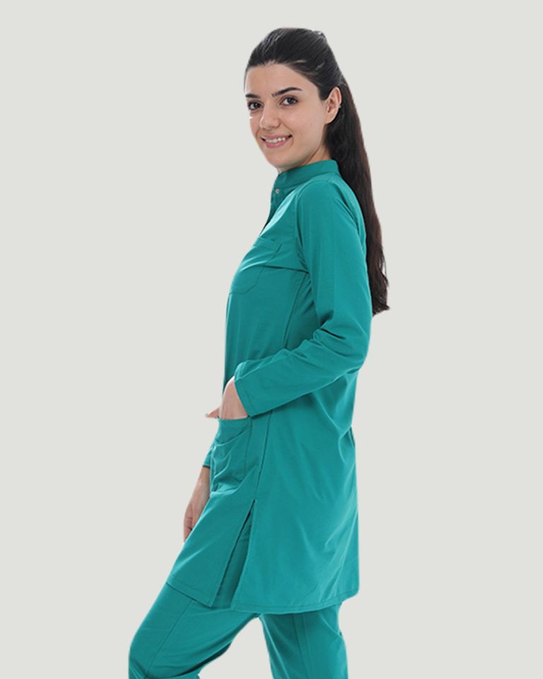 TEK ÜST U- FLEX LİKRALI TESETTÜR XXL - Benetton Yeşil