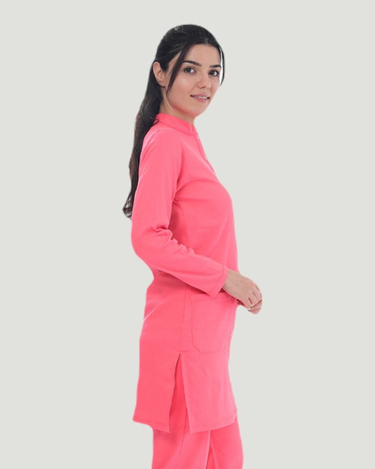 TEK ÜST U- FLEX LİKRALI TESETTÜR Fuşya - XXL