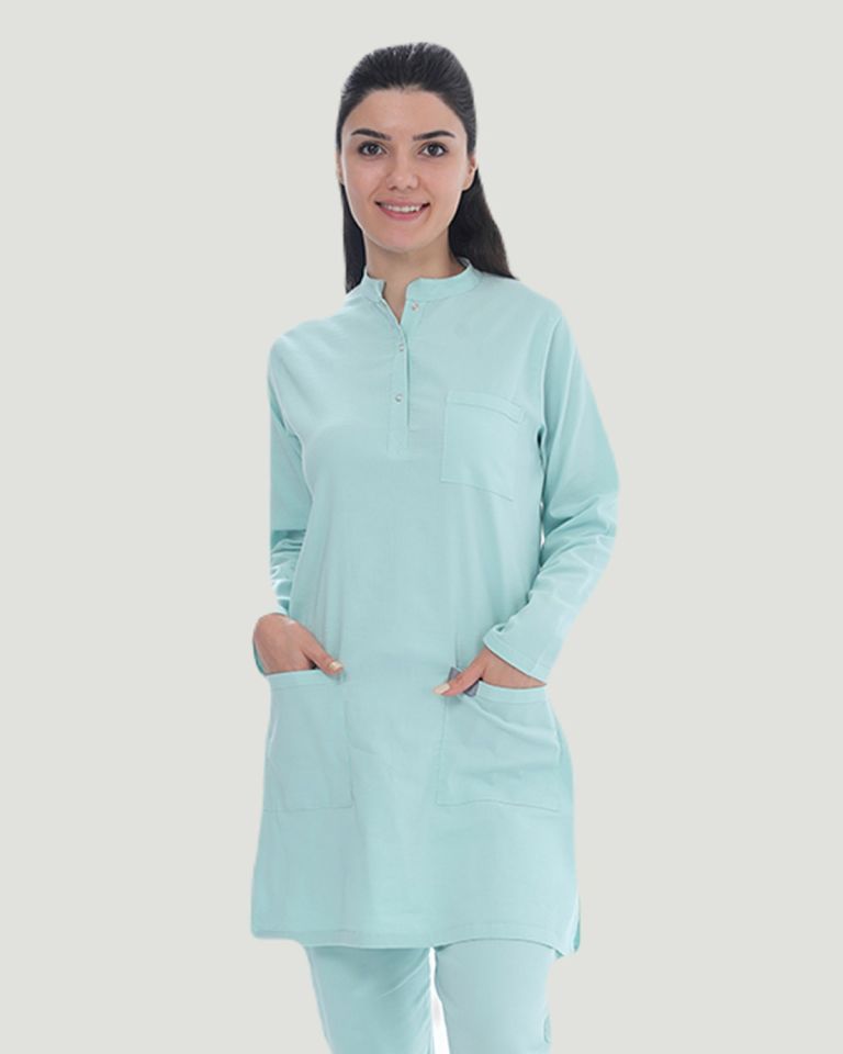 TEK ÜST U- FLEX LİKRALI TESETTÜR XXL - Mint Yeşili