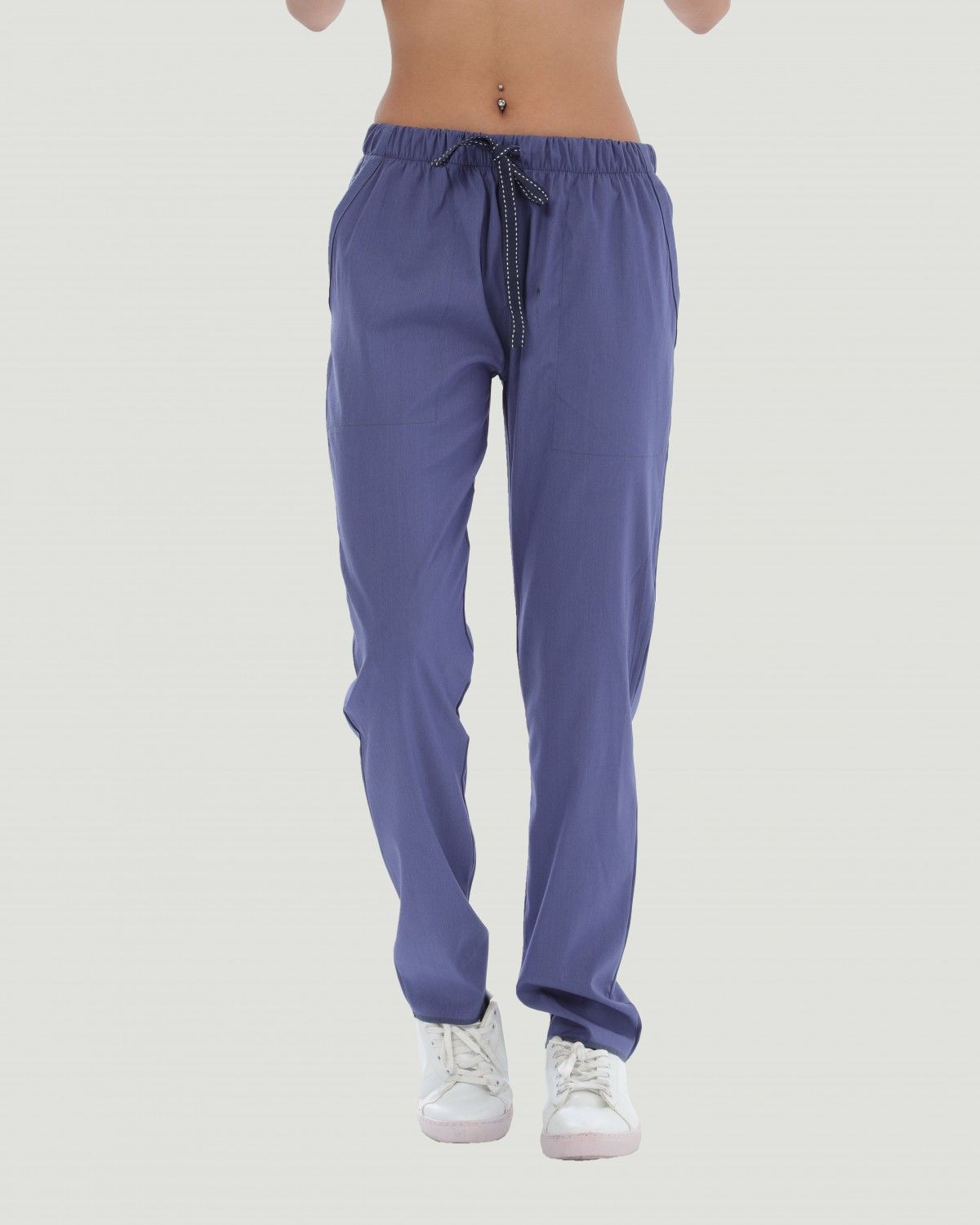 LİKRALI U-FLEX KADIN PANTOLON XS - Havacı Mavi