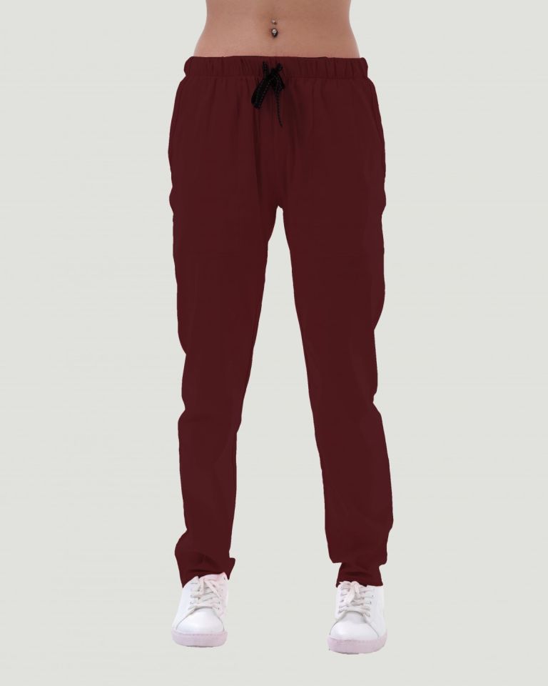 LİKRALI U-FLEX KADIN PANTOLON S - Bordo