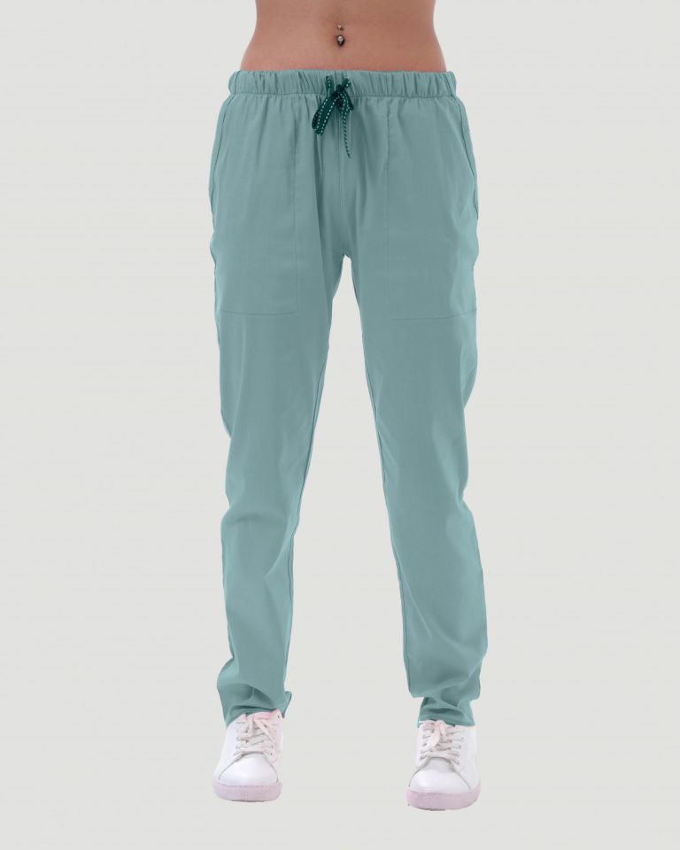 LİKRALI U-FLEX KADIN PANTOLON S - Mint Yeşili