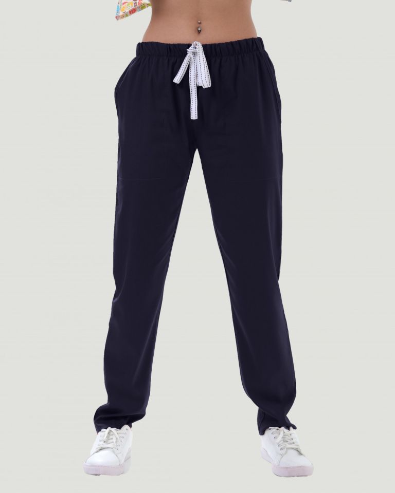 LİKRALI U-FLEX KADIN PANTOLON S - Lacivert