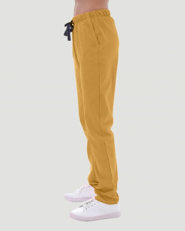 LİKRALI U-FLEX KADIN PANTOLON L - Hardal