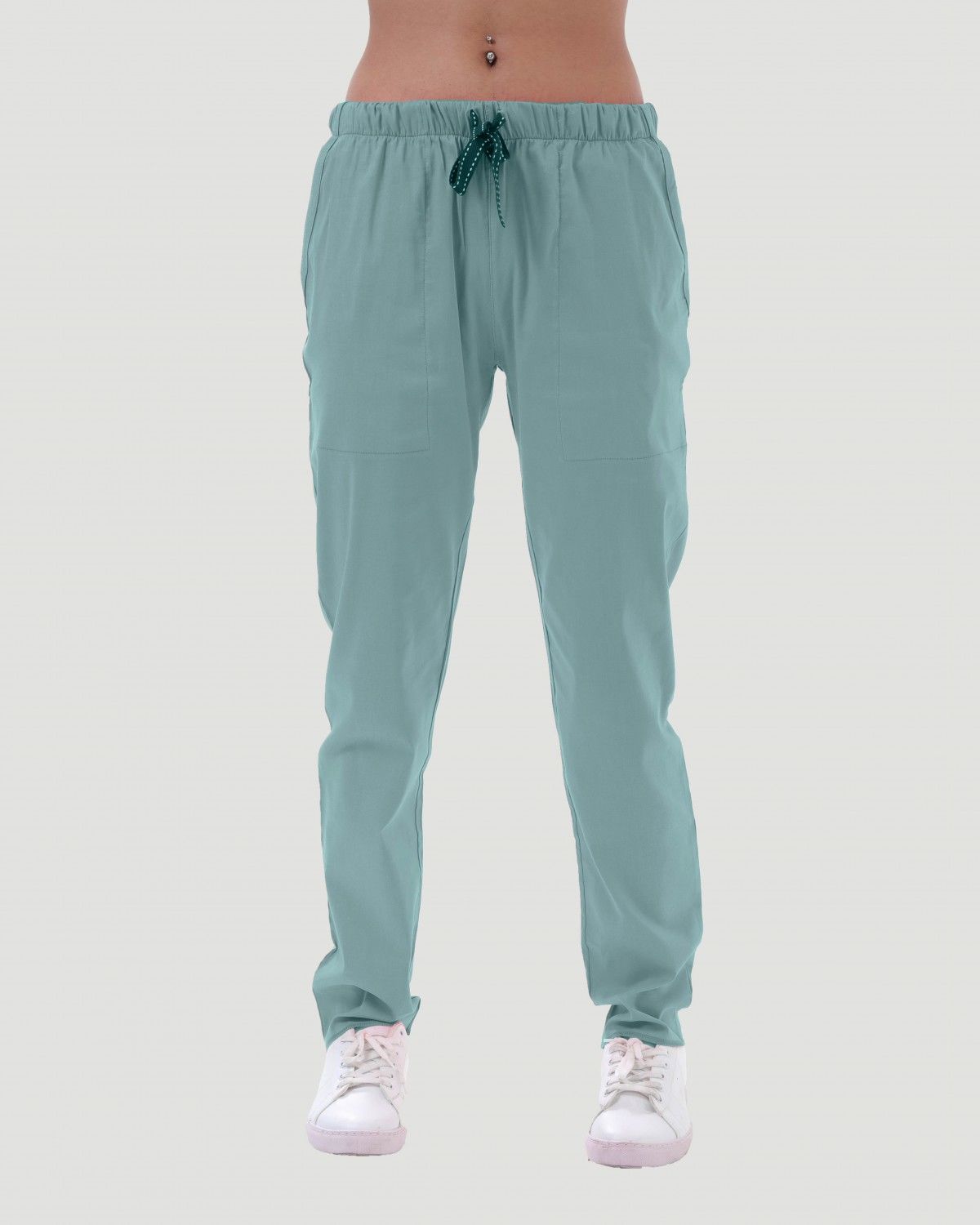 LİKRALI U-FLEX KADIN PANTOLON L - Mint Yeşili