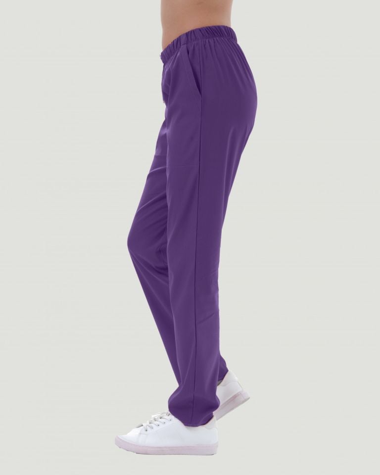 LİKRALI U-FLEX KADIN PANTOLON L - Özel Mor