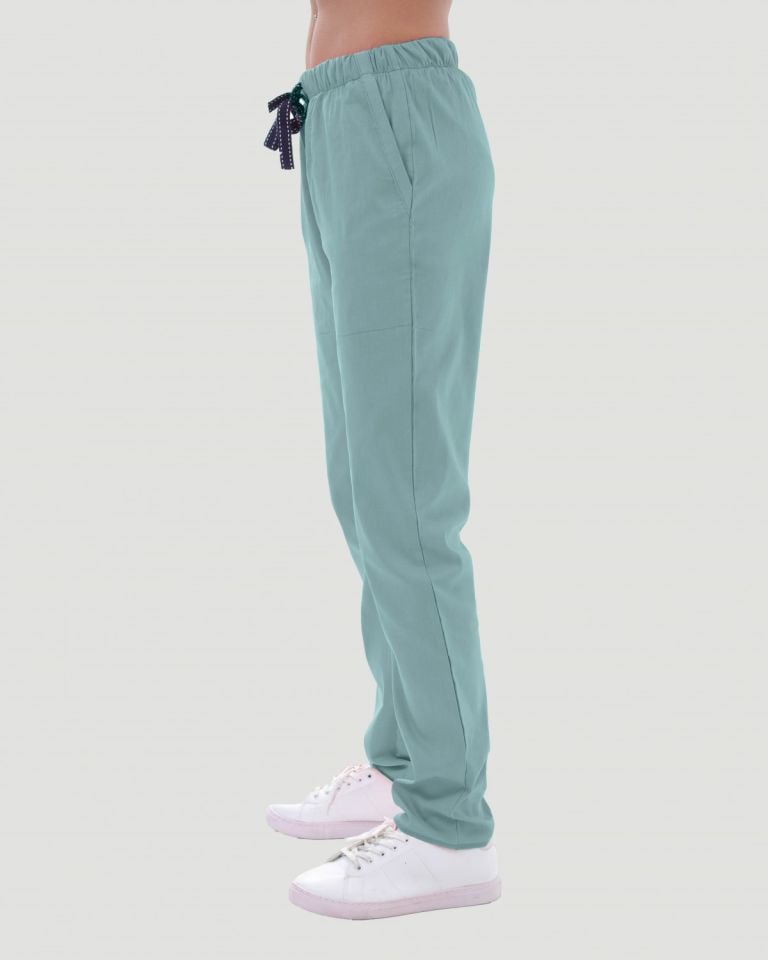 LİKRALI U-FLEX KADIN PANTOLON XL - Mint Yeşili