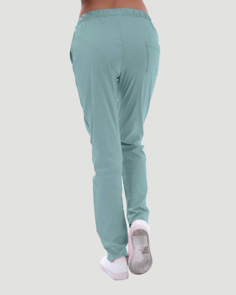 LİKRALI U-FLEX KADIN PANTOLON XL - Mint Yeşili