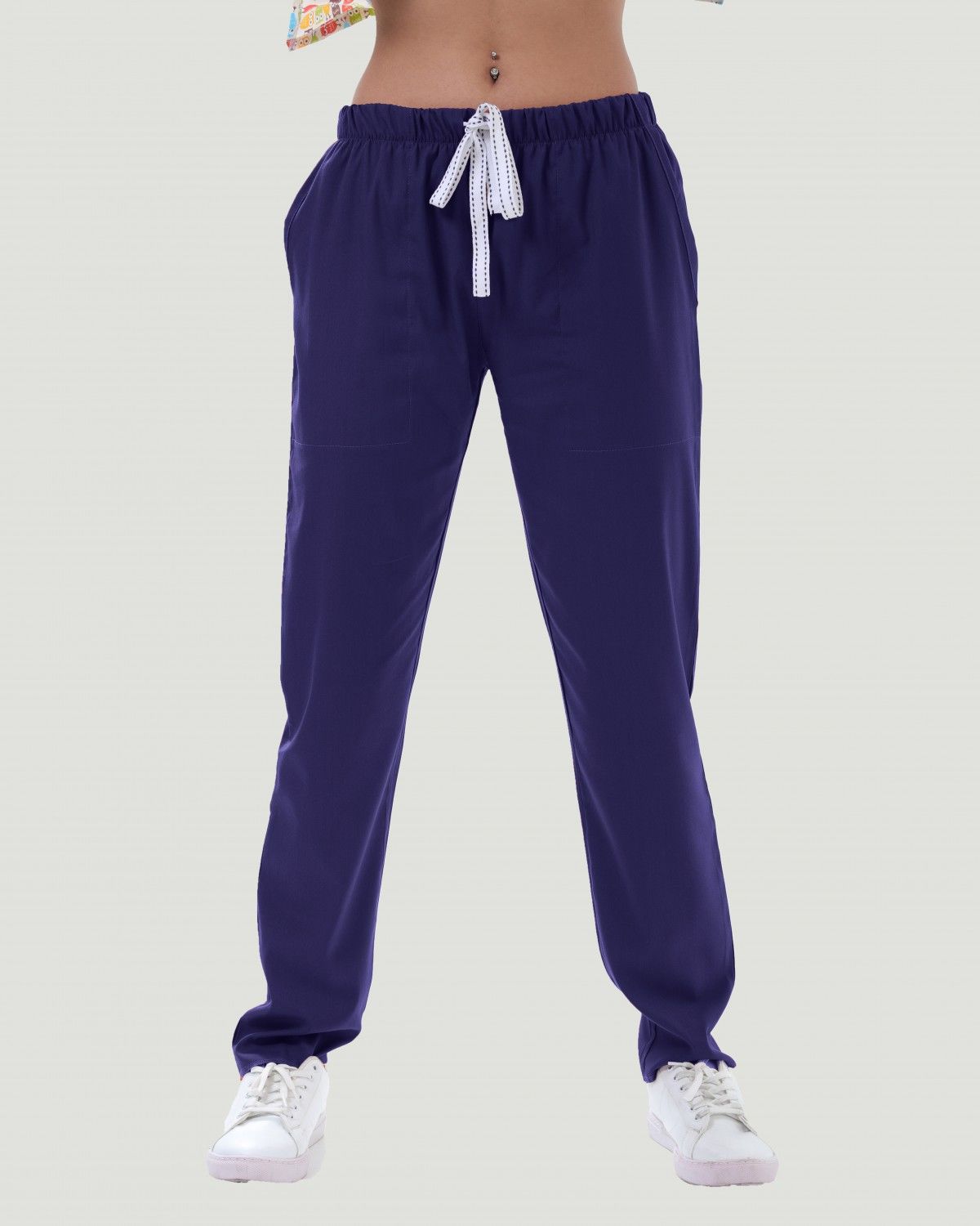 LİKRALI U-FLEX KADIN PANTOLON XL - Petrol Mavi