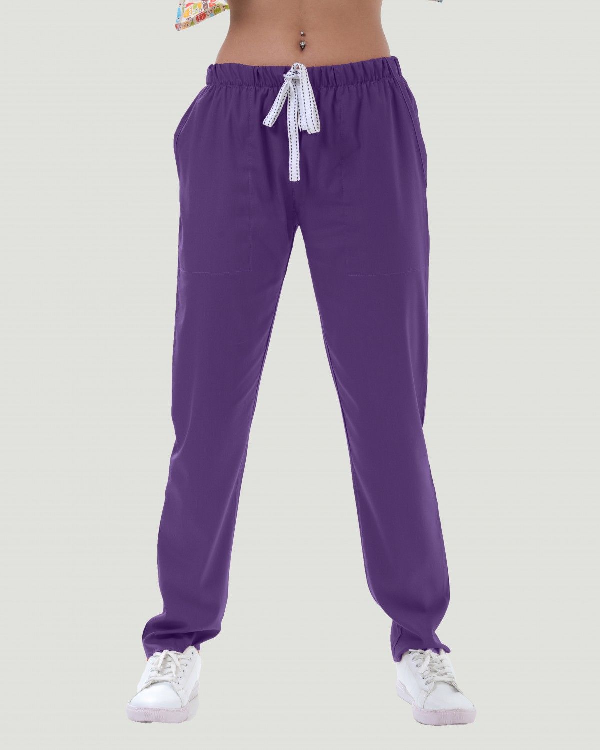 LİKRALI U-FLEX KADIN PANTOLON XL - Özel Mor