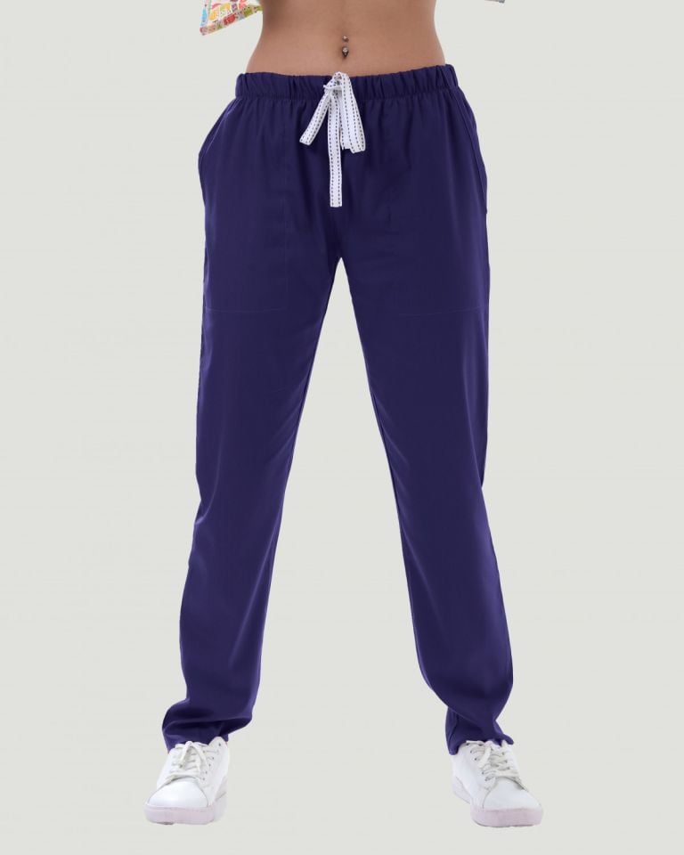 LİKRALI U-FLEX KADIN PANTOLON XXL - Petrol Mavi