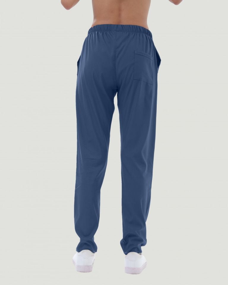TERİKOTON KADIN  PANTOLON (İNCE KUMAŞ ) Indigo - L