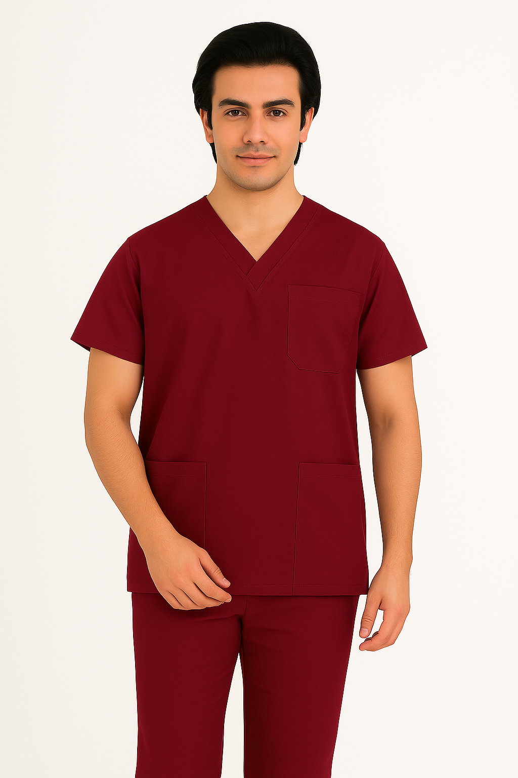 CORE-FLEX ERKEK CERRAHİ TAKIM S - Bordo