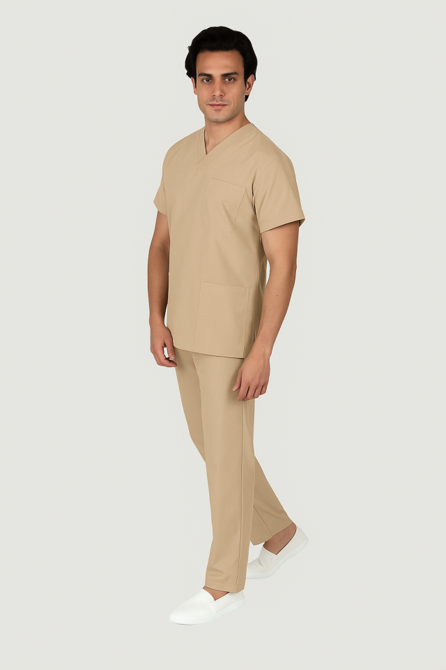 CORE-FLEX ERKEK CERRAHİ TAKIM L - Bej