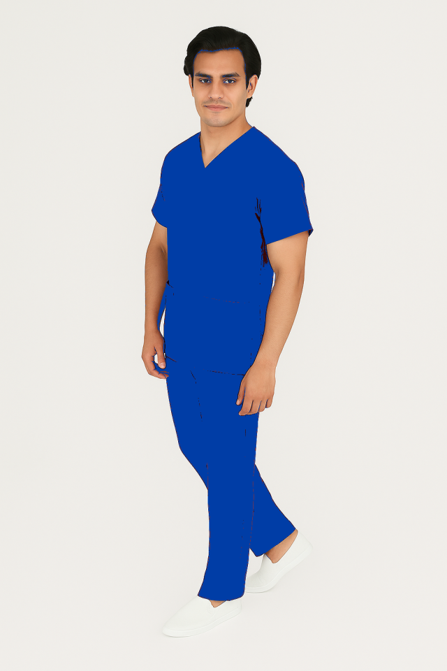 CORE-FLEX ERKEK CERRAHİ TAKIM XL - Saks Mavi