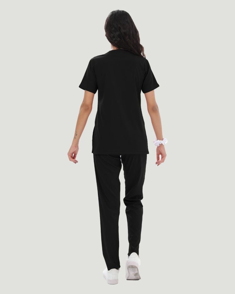 U-FLEX LİKRALI KADIN CERRAHİ TAKIM XL - Lacivert